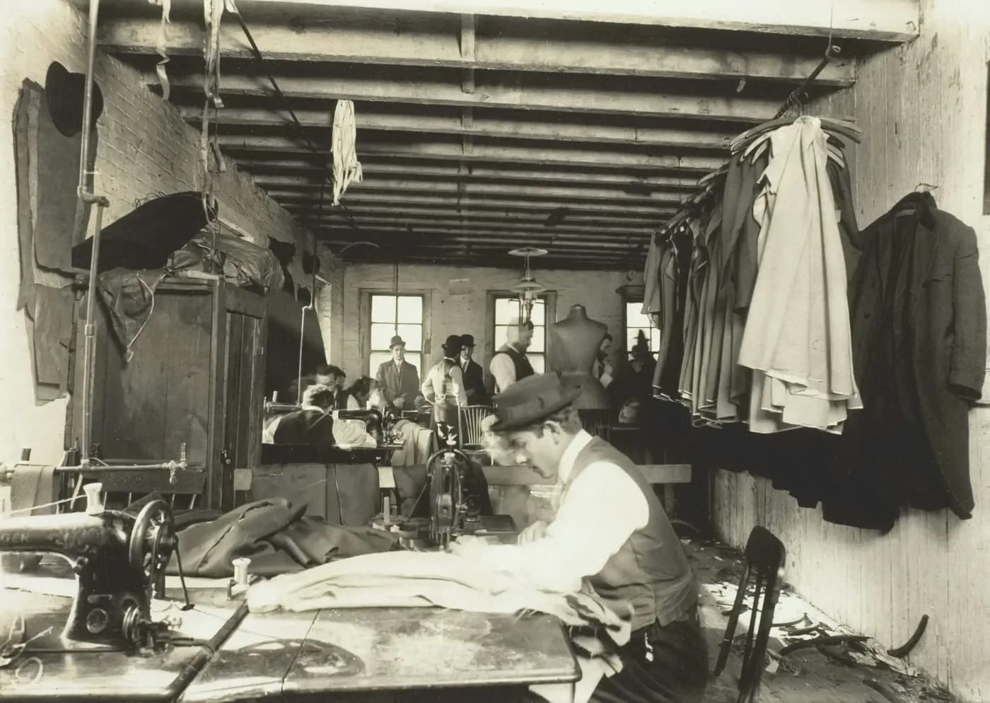 Picture of youg man working